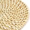 Set of 4 Decorative Round Natural Woven Handmade Rattan Placemats